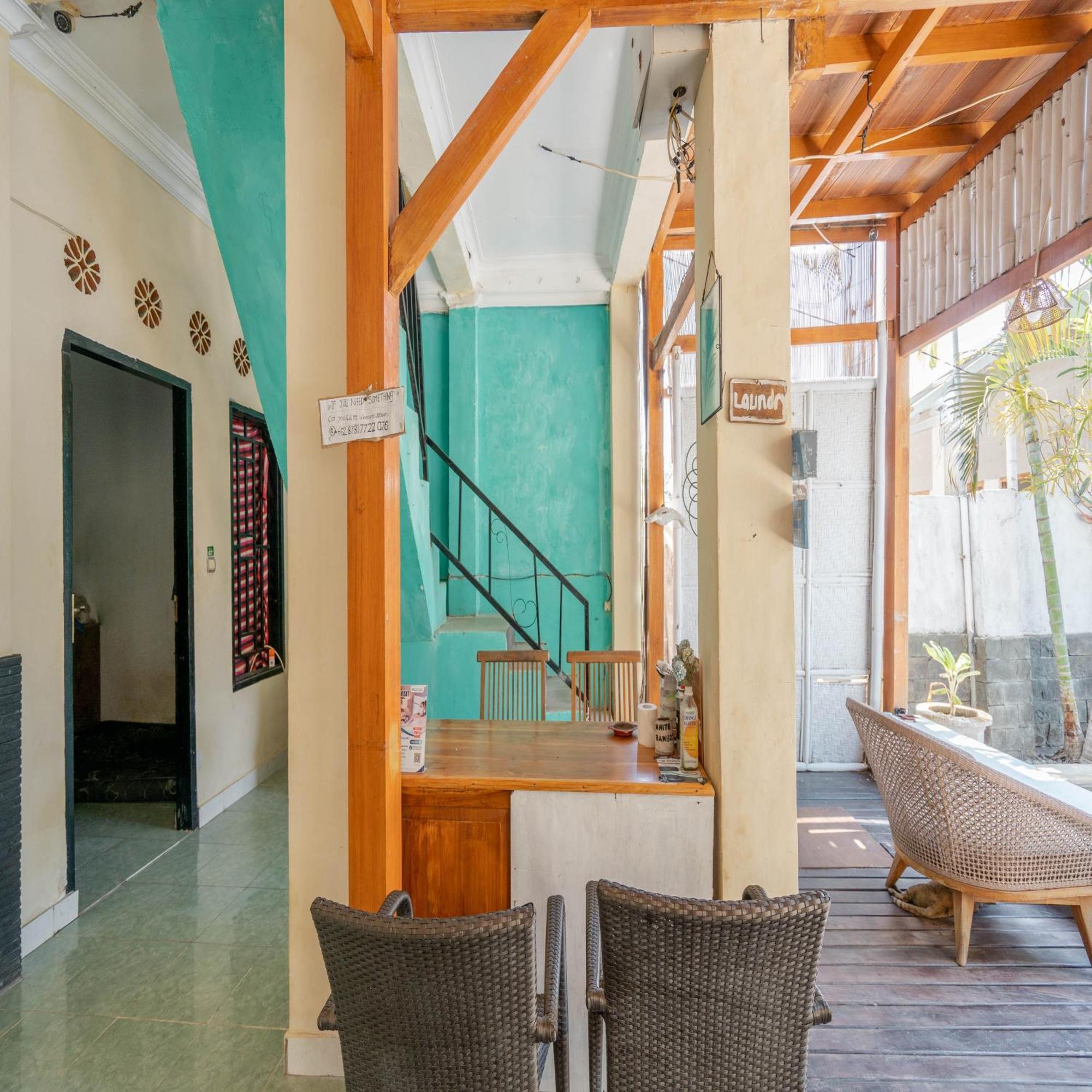 Gili White Bamboo Resort Gili Trawangan Bagian luar foto